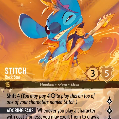 Stitch - Rock Star (V.2) Promos Year 1